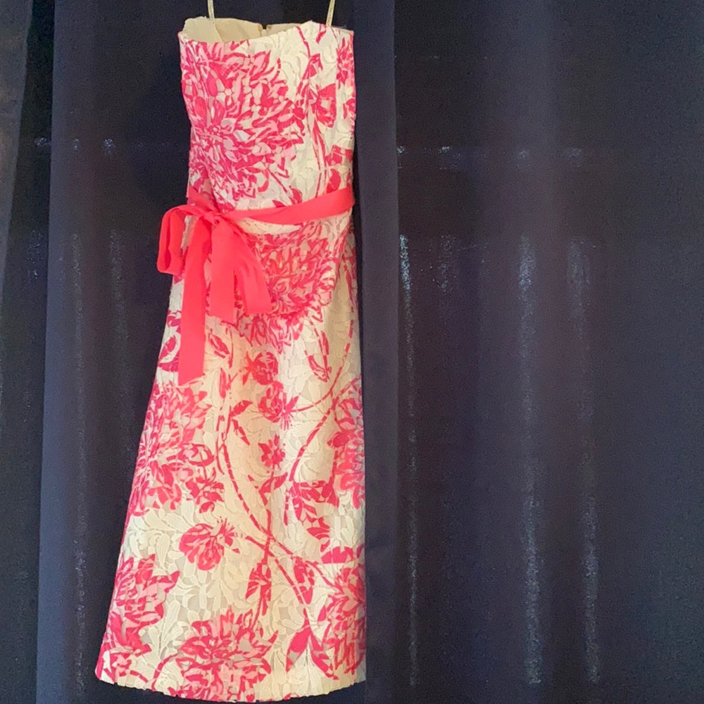 NWT Lilly Pulitzer strapless dress size 2